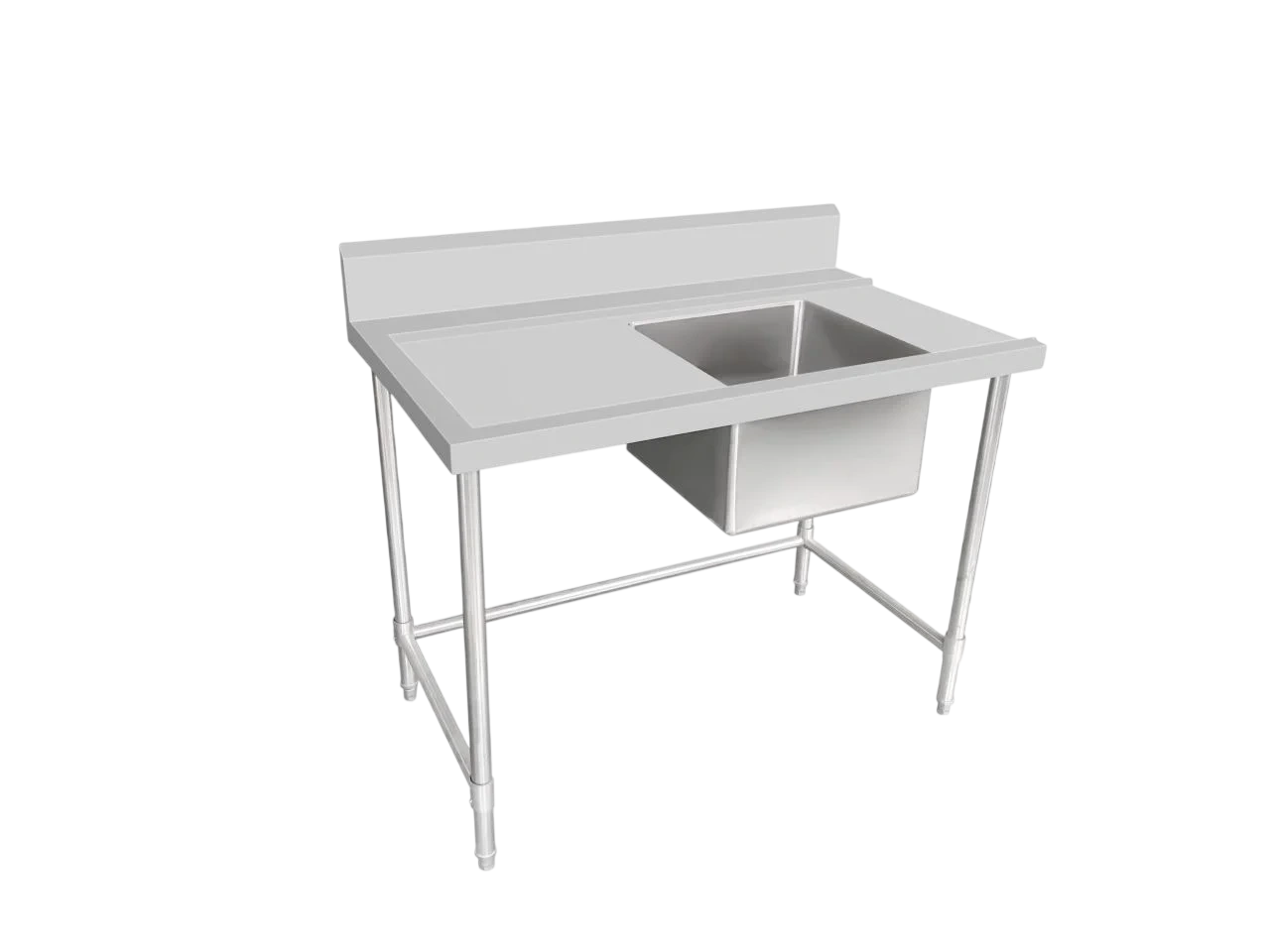 Kitchen Knock 631107 Single Sink Dishwasher Bench Left Inlet 1800x700mm commercial kitchen equipment