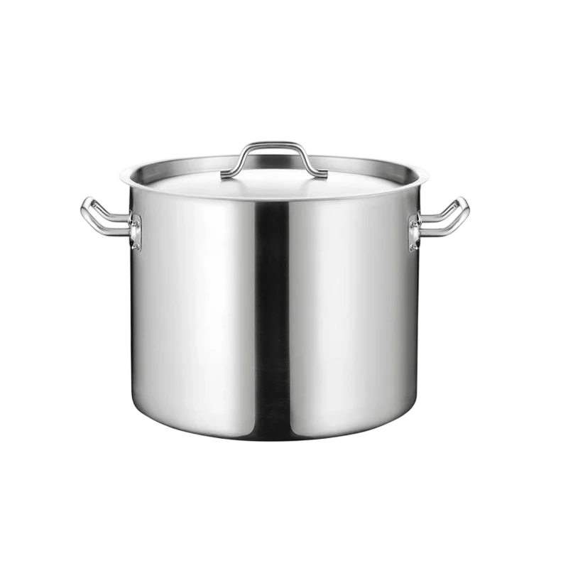 Kitchen Knock 003327 Stock Pot - (03) - IH - S/S 32L - 400mm*260mm