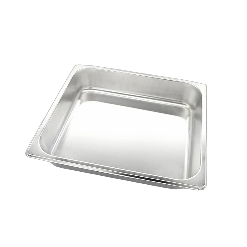 Stainless Steel Gastronorm Pan 2/3 100mm Deep 416039 (Pack of 6 ) commercial kitchen equipment
