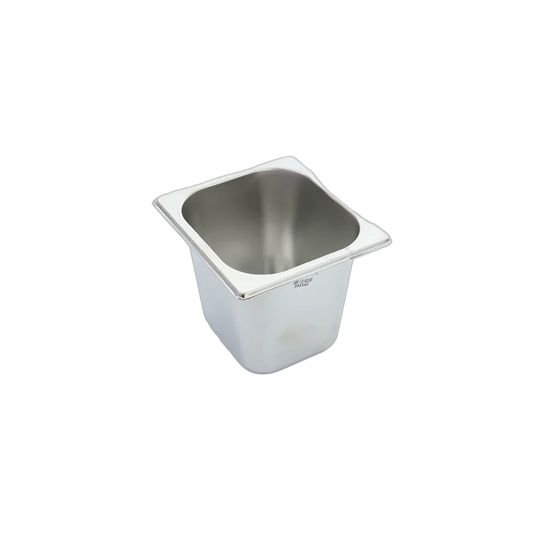 Kitchen Knock Stainless Steel Gastronorm Pan 1/6 150mm Deep (Pack of 6) commercial kitchen equipment