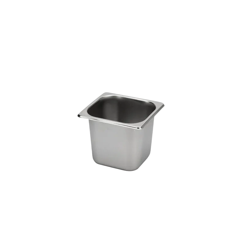Kitchen Knock Gastronorm Pan 1/6 - 100mm Deep (Pack of 6) commercial kitchen equipment
