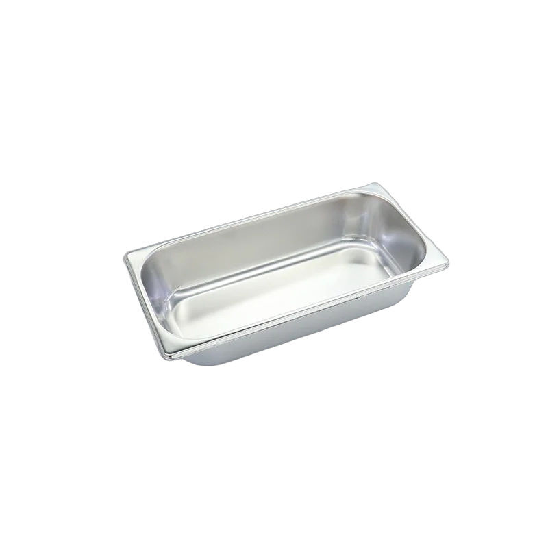 Kitchen Knock 393536 Stainless Steel Gastronorm Pan 1/3 Size – 65mm Deep (Pack of 6) commercial kitchen equipment