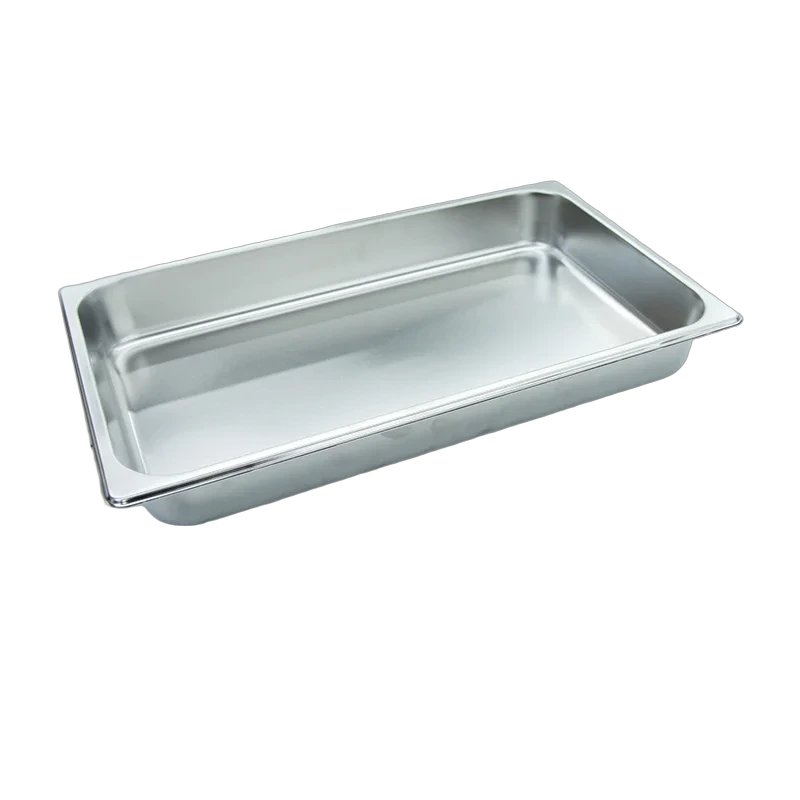 Kitchen Knock 393526 Stainless Steel Gastronorm Pan 1/1 65mm Deep | Pack of 6 commercial kitchen equipment