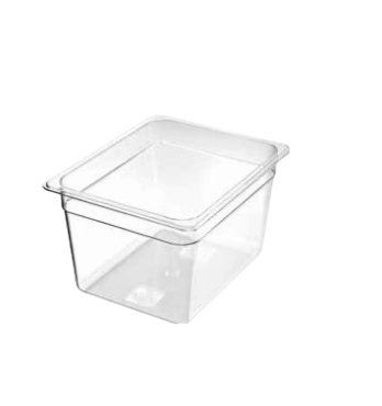 Polycarbonate clear GN pan 1/2 65mm D 398742 (398742) commercial kitchen equipment