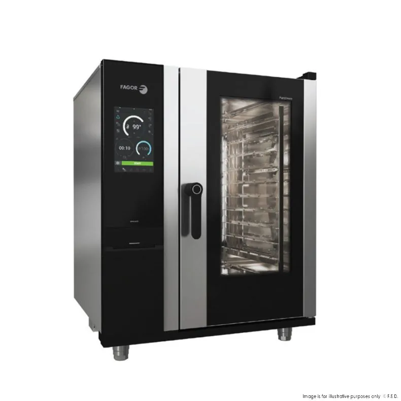 Fagor APW-101ERLWS iKORE Advanced Boiler 10 tray electric combi oven with free installation offer