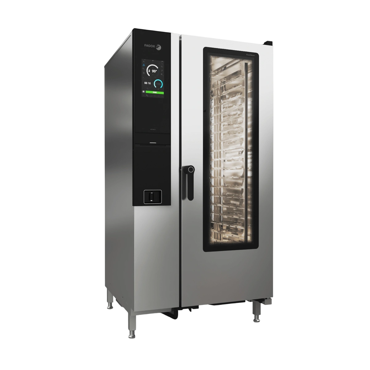 Fagor APW-201GRLWS iKORE Boiler Gas Combi Oven – 20 Tray