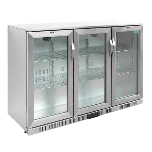 Polar GL009-A G-Series Back Bar Cooler – 330L Stainless Steel, Hinged Doors commercial kitchen equipment