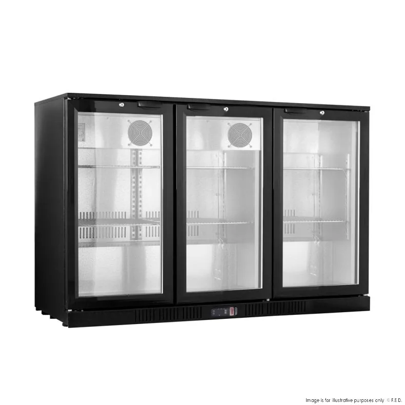 Thermaster LG-330HC Triple Door Bar Cooler Underbench