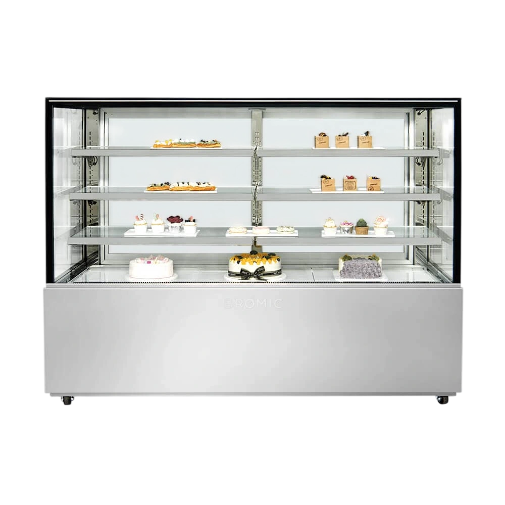 Bromic 3736311-NR FD4T1800C-NR Cake Display – 1800mm, 4 Tier, 830L | KW Commercial Kitchen
