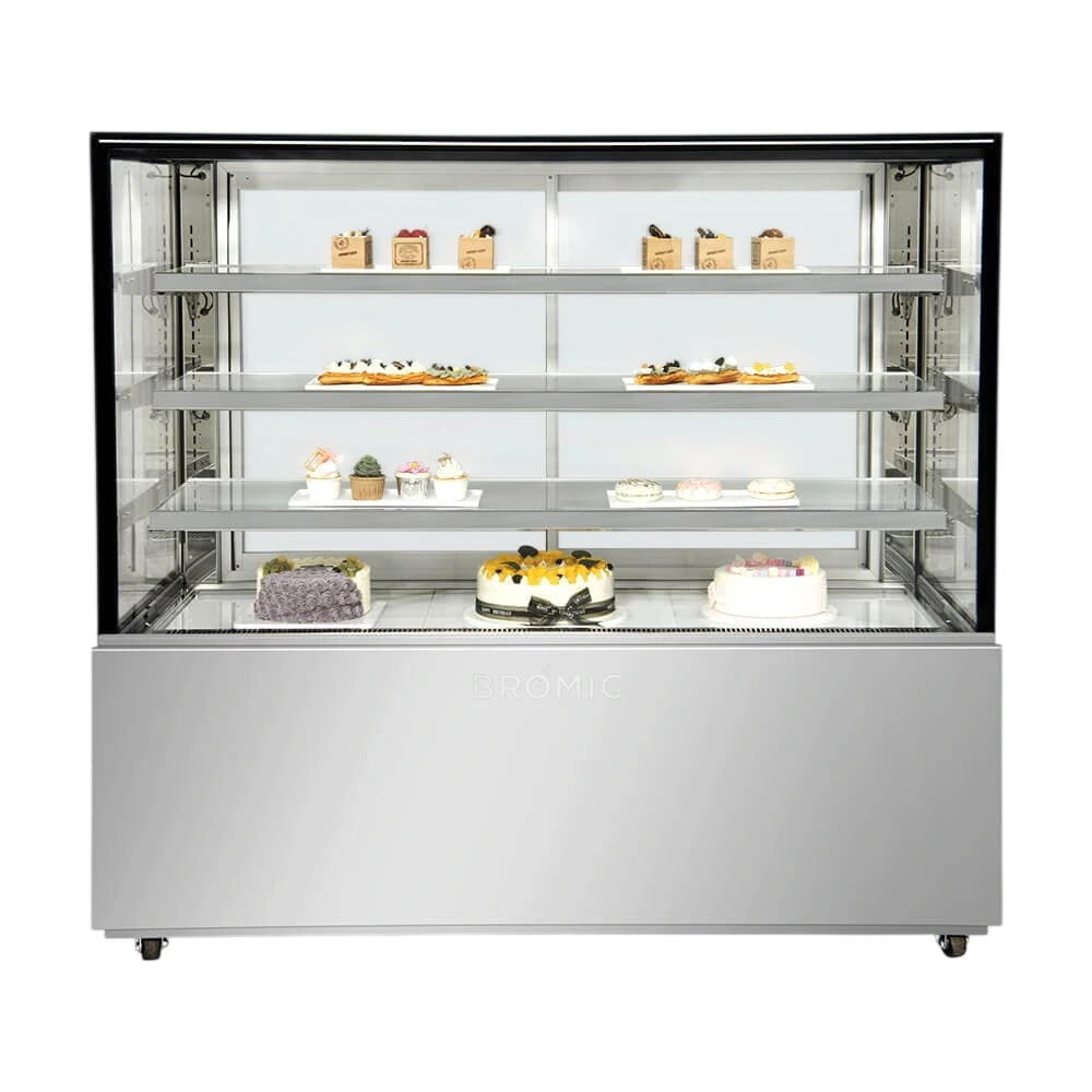 Bromic 3736310-NR FD4T1500C-NR Cake Display – 1500mm, 4 Tier, 686L
