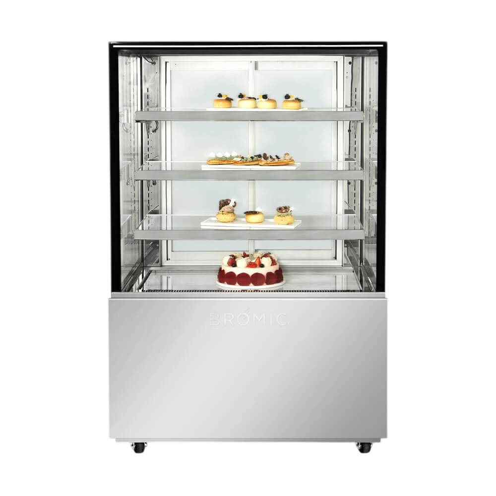 Bromic 3736308-NR FD4T0900C-NR Cake Display – 900mm, 4 Tier, 417L