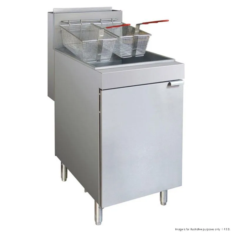 Frymax RC400ELPG stainless steel tube fryer