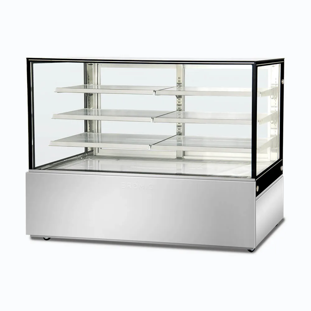 Bromic FD4T1800A 4-tier ambient display cabinet with LED lighting