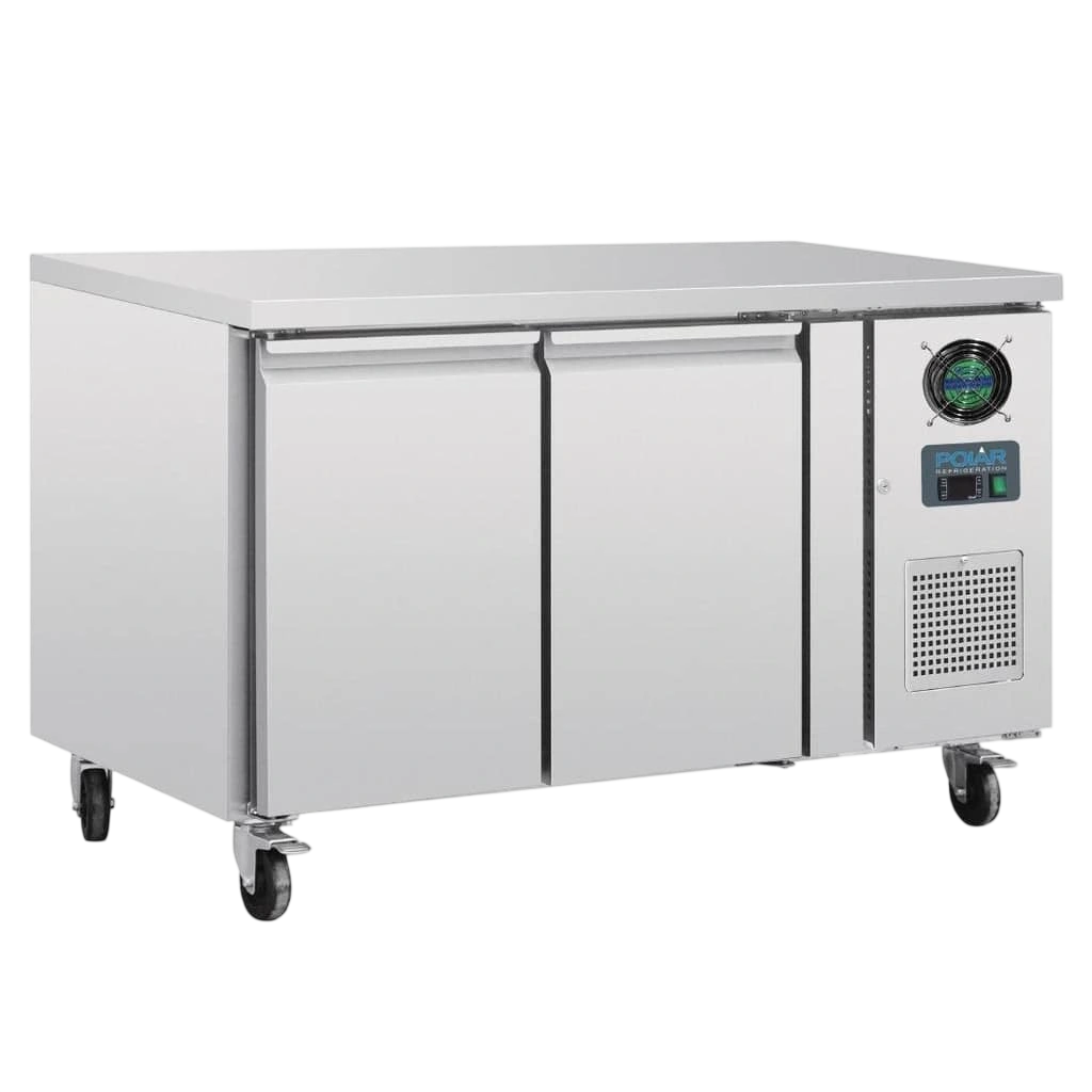 Polar G599-A U-Series Double Door Counter Freezer – 282L commercial kitchen equipment