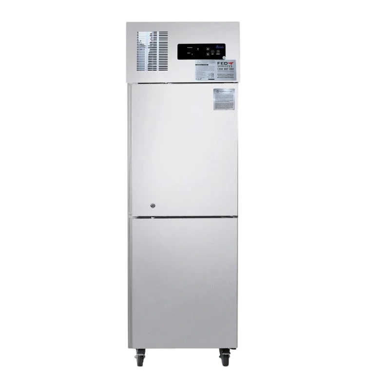 Thermaster SUF500 Tropical Freezer – 500L, 2 Half Doors, Stainless Build commercial kitchen equipment