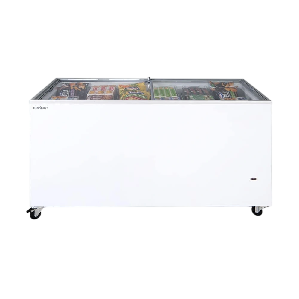 Bromic 3735304-NR CF0500FTFG-NR Display Chest Freezer – 491L Glass Lid | Retail Ready