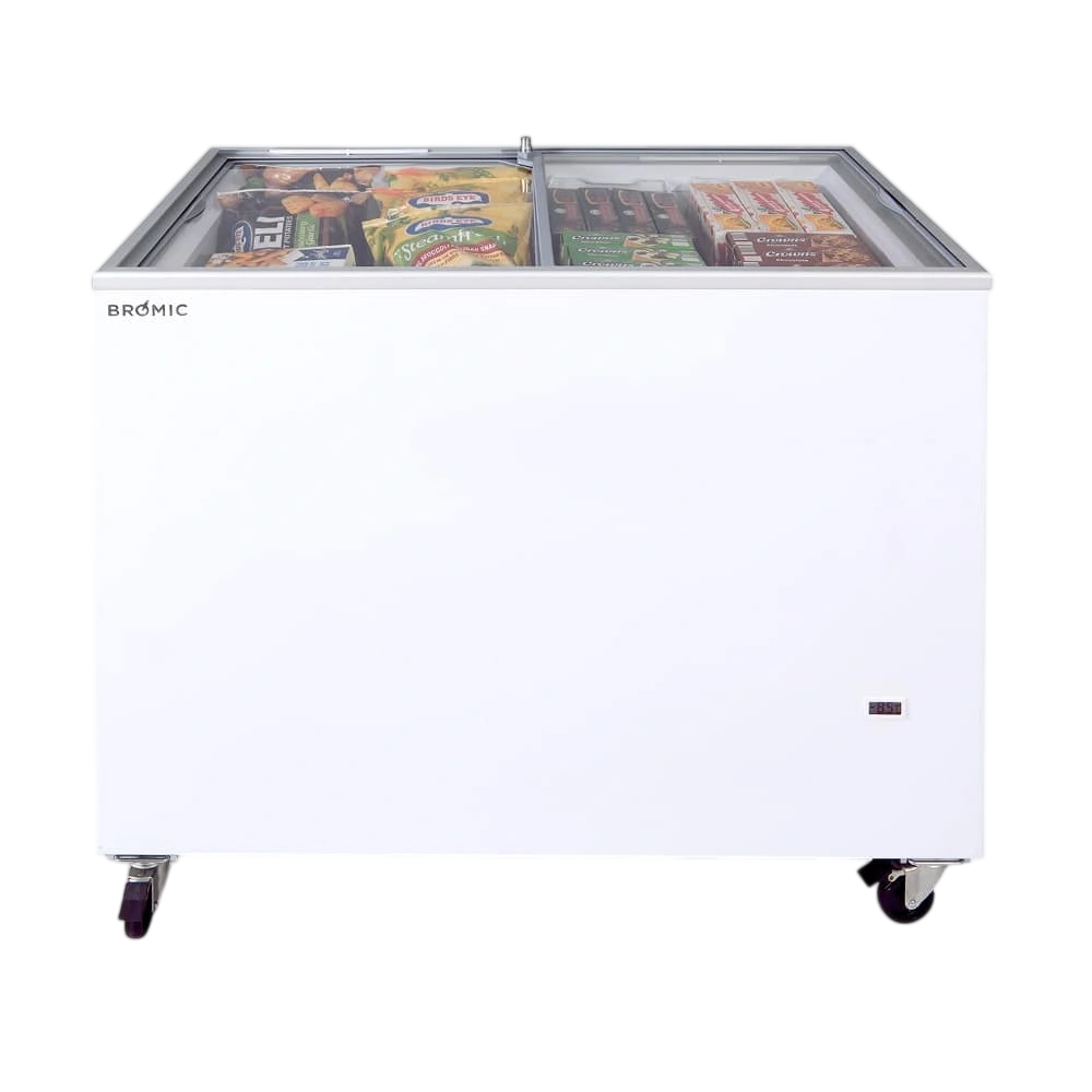 Bromic CF0300FTFG-NR Display Chest Freezer – 296L Glass Top | 7-Star Energy commercial kitchen equipment