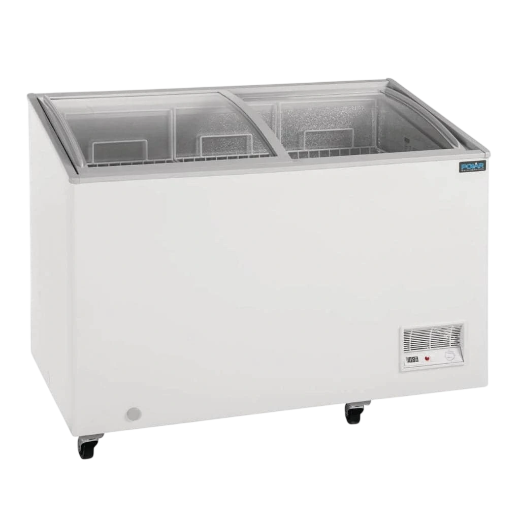 Polar GM499-A G-Series Display Chest Freezer – 270L Glass Top | Commercial commercial kitchen equipment