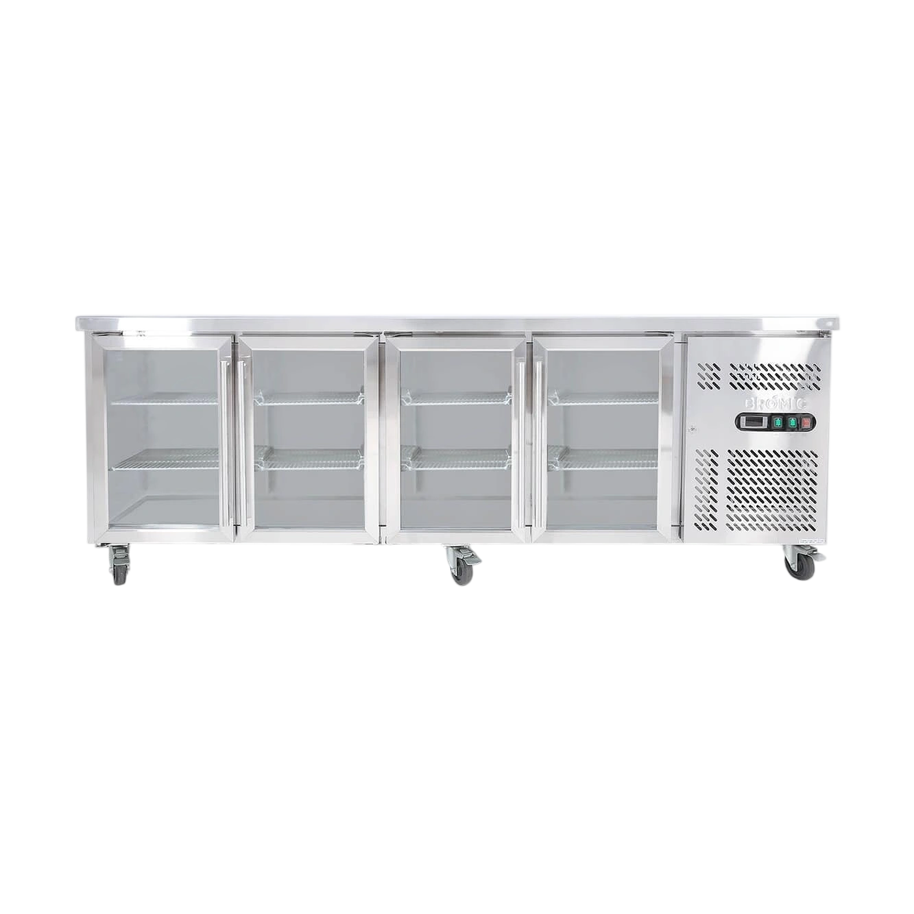 Bromic 3735212-NR UBC2230GD-NR Glass Door Underbench Fridge – 2230mm (4 Door Display)