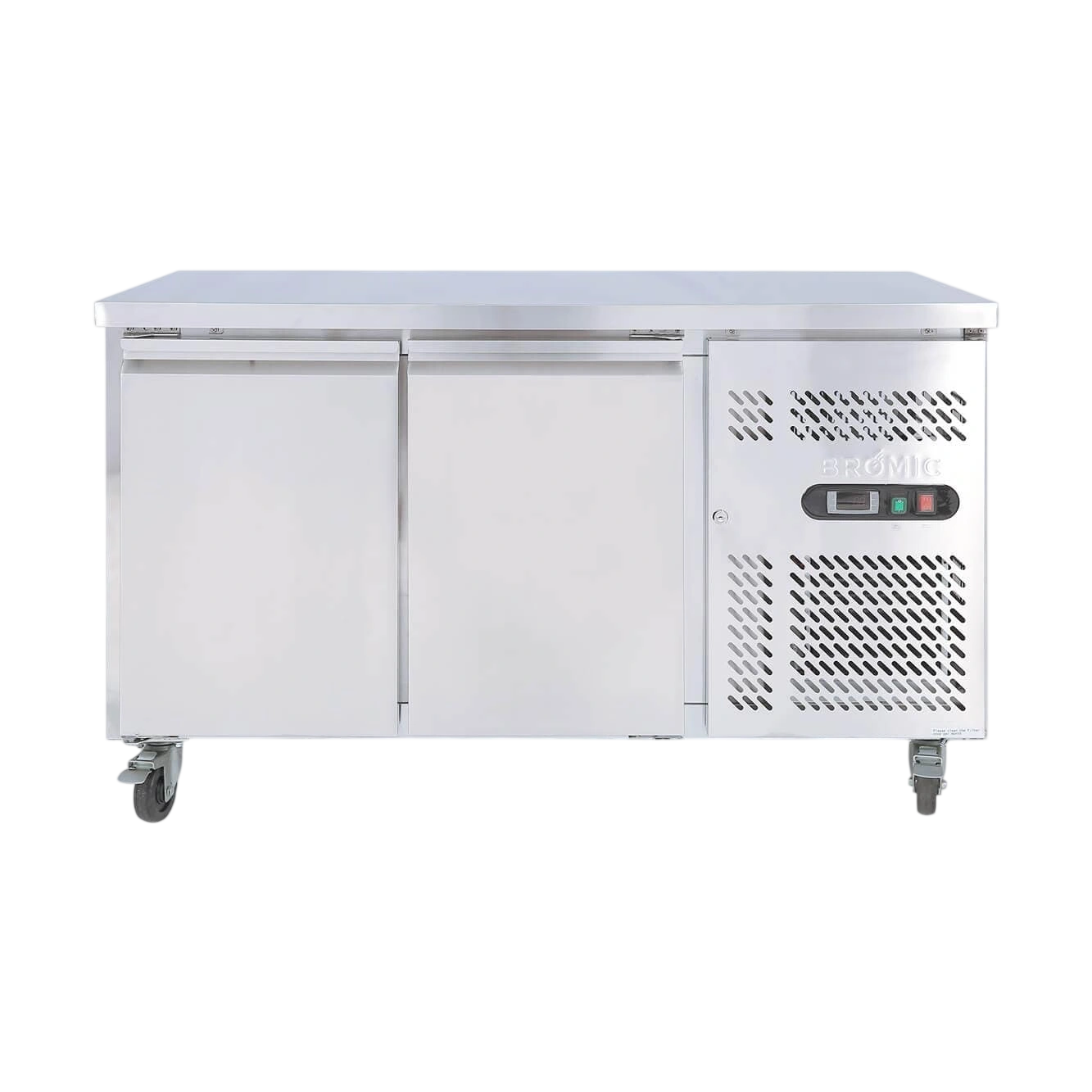 Bromic 3735204-NR UBC1360SD-NR Underbench Fridge – 1360mm 2 Door (Natural Refrigerant)