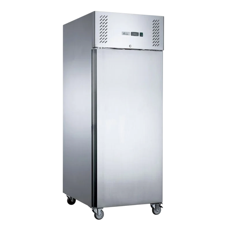 FED-X XURF650SFV 650L Stainless Steel Upright Freezer – Tropical Rated commercial kitchen equipment