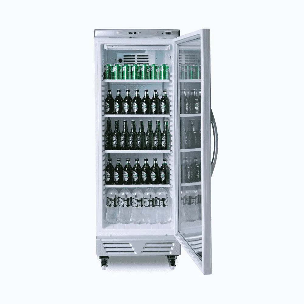 Bromic GM0300-NR Upright Fridge - 290L Glass Door Display