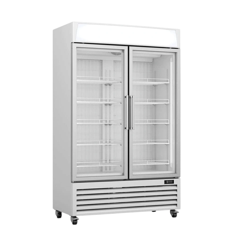 Thermaster LG-800PF Upright Display Freezer – 800L, Double Glass Doors commercial kitchen equipment