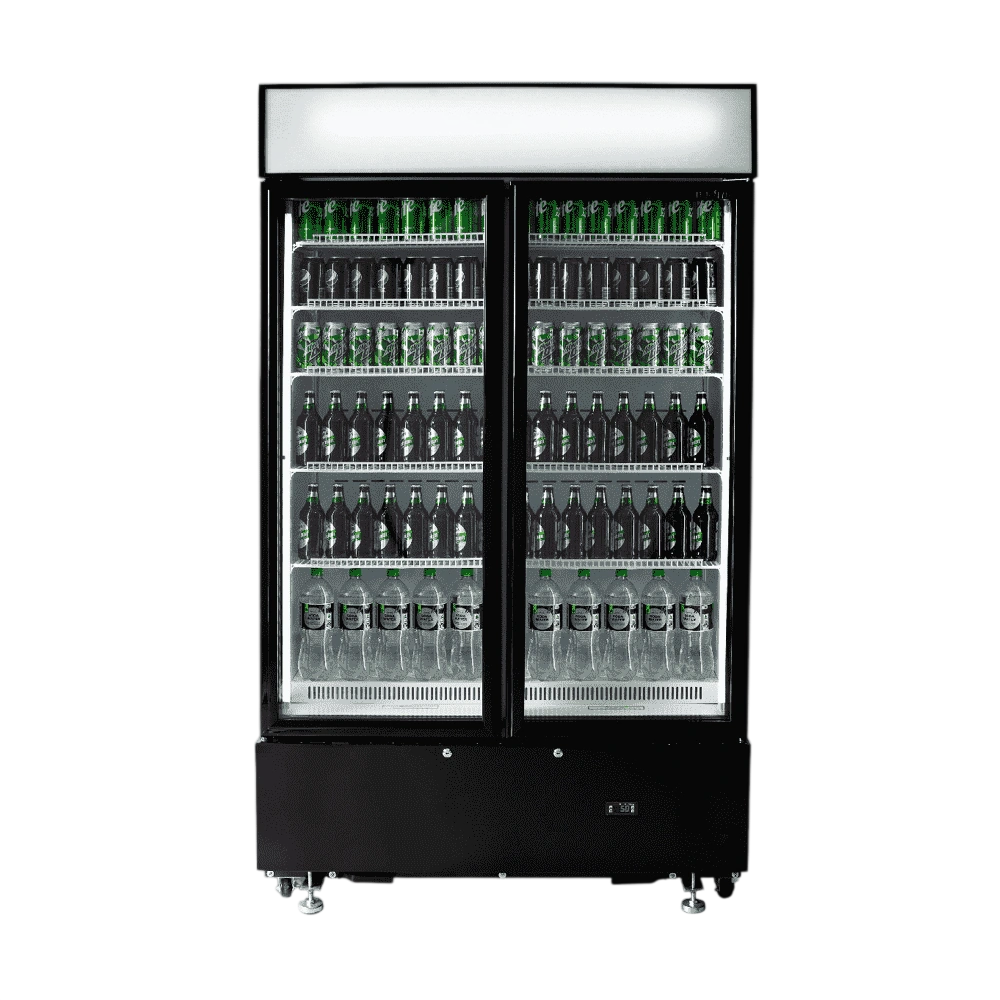 Bromic 3736251 GM1000LBCAS Double Door Display Fridge – 960L, Cassette