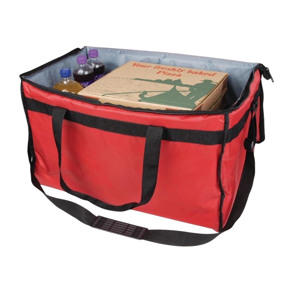 Vogue GG141 Large Polyester Insulated Food Delivery Bag – 580mm commercial kitchen equipment