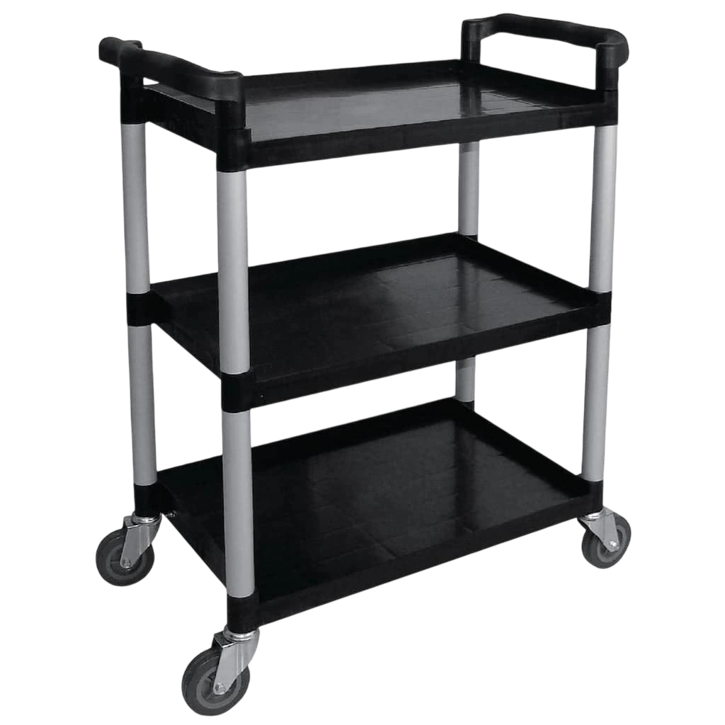 Vogue CF101 Polypropylene Mobile Trolley – Small, 3-Tier, 130kg Capacity commercial kitchen equipment