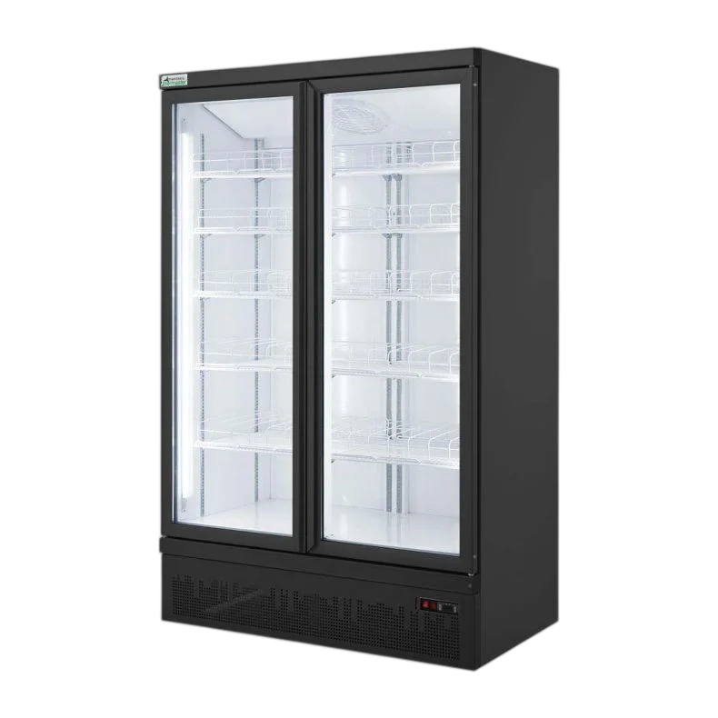 Thermaster LG-1000BGBMF Double Glass Door Freezer – 960L, -18°C to -22°C commercial kitchen equipment