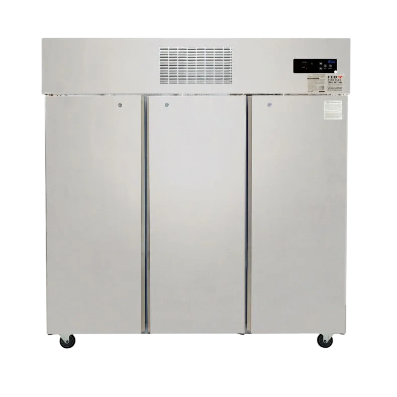 Thermaster SUF1500 Three Door SS Upright Storage Freezer
