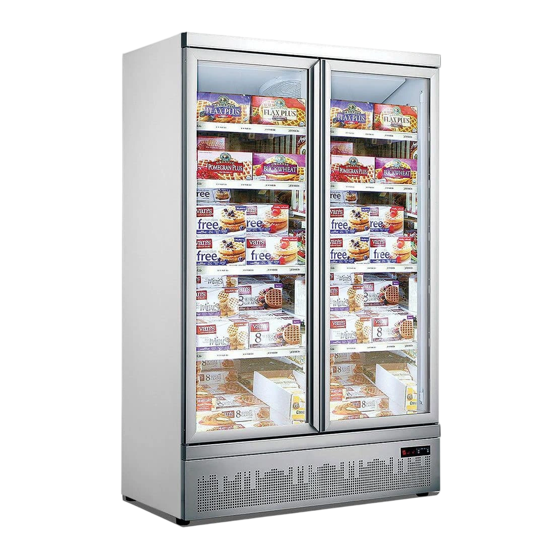 Thermaster LG-1000GBMF Double Glass Door Freezer – 930L, LED, -22°C to -18°C commercial kitchen equipment
