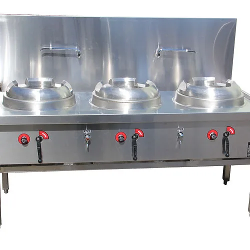 Time CWS-T3 Triple Ring Wok Detail