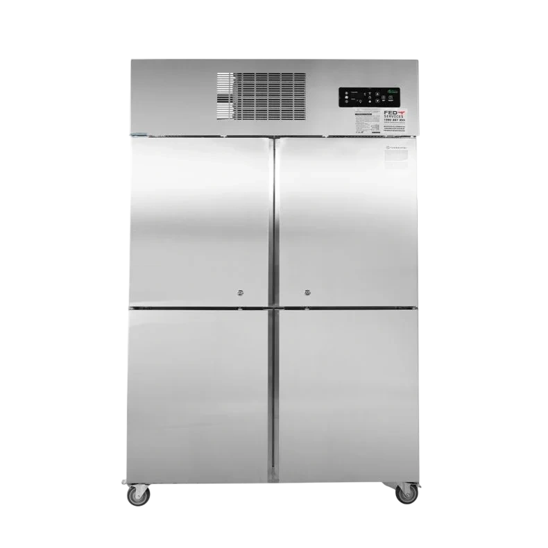 Thermaster SUF1000 Tropical 4 Half-Door Upright Freezer – 1000L commercial kitchen equipment