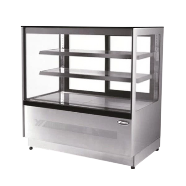 Atosa DF127F Upright Square Cake Showcase Fridge - 1200mm commercial kitchen equipment