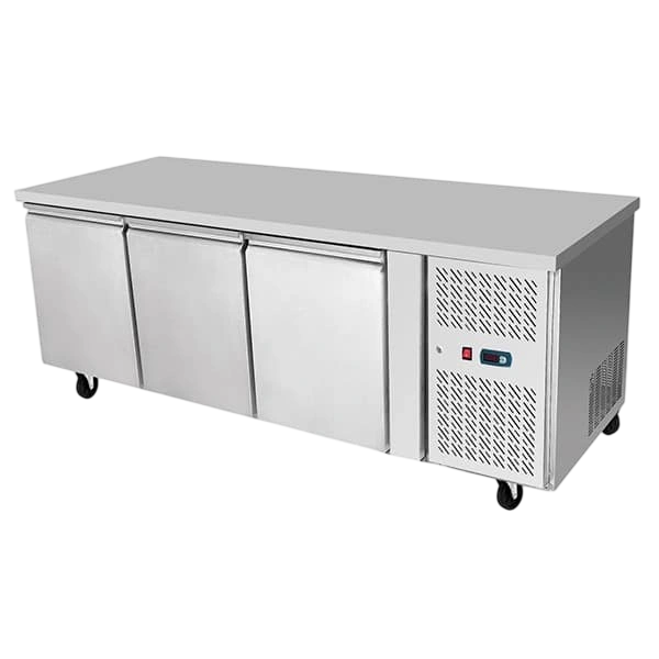 Atosa EPF3472 — Underbench Three Door Freezer Table 1795 mm