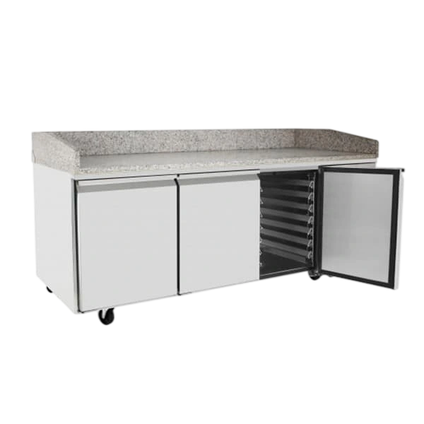 Atosa EPF3485 Three-Door Pizza Table Fridge – 2010mm commercial kitchen equipment