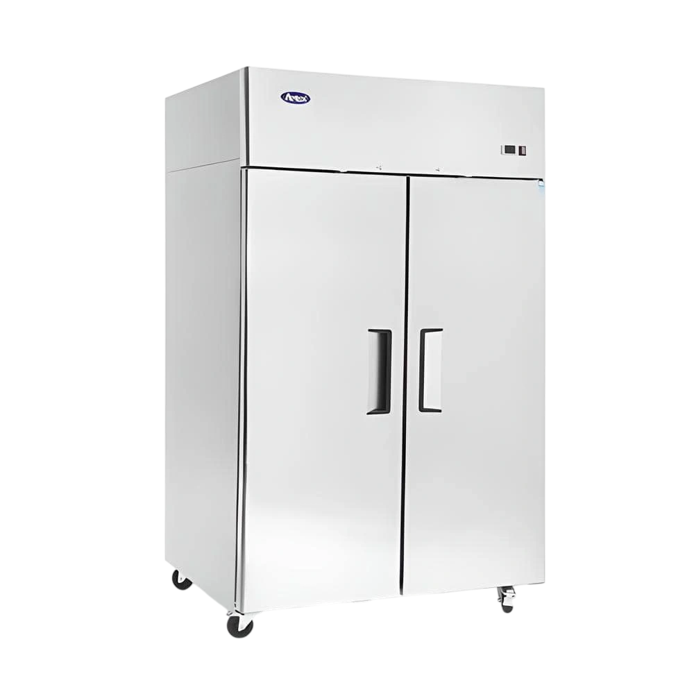 Atosa MBF8002 2-Door Upright Freezer – 1300L Top-Mounted | Ideal for Busy Kitchens commercial kitchen equipment