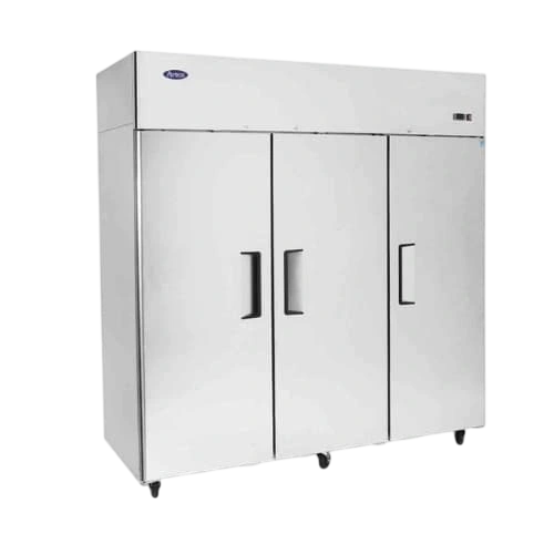 Atosa MBF8006 Upright Refrigerator – 3 Door, 1968L Stainless