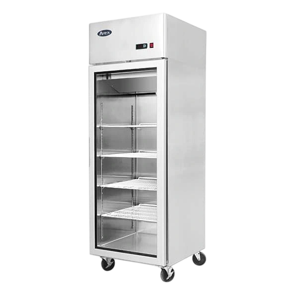 Atosa MCF8601 Single Glass Door Freezer – 670L, Top Mount, 43°C Ambient commercial kitchen equipment