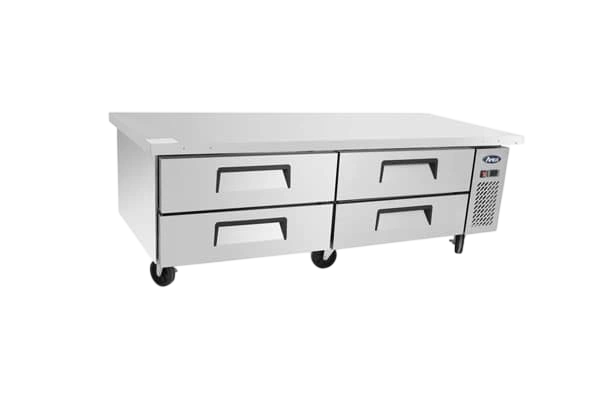 Atosa MGF8453 Stainless Steel Chef Base – 4 Drawers, 1840mm commercial kitchen equipment