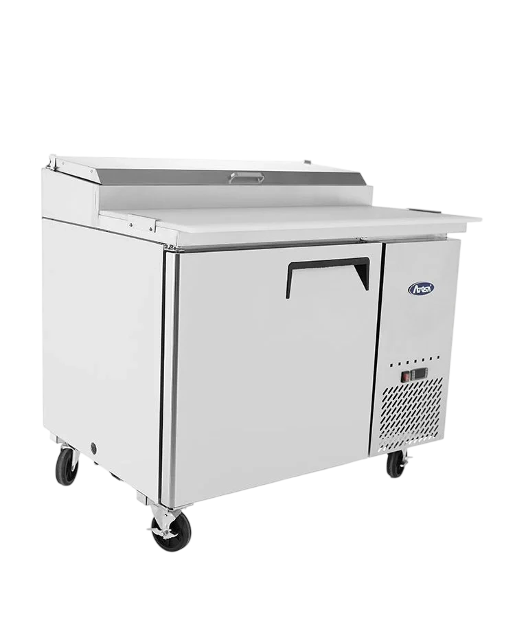 Atosa MPF8201 Single Door Pizza Prep Table Fridge – 1117mm commercial kitchen equipment