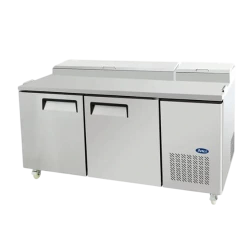 Atosa MPF8202 Double Door Pizza Prep Table Fridge – 1702mm commercial kitchen equipment