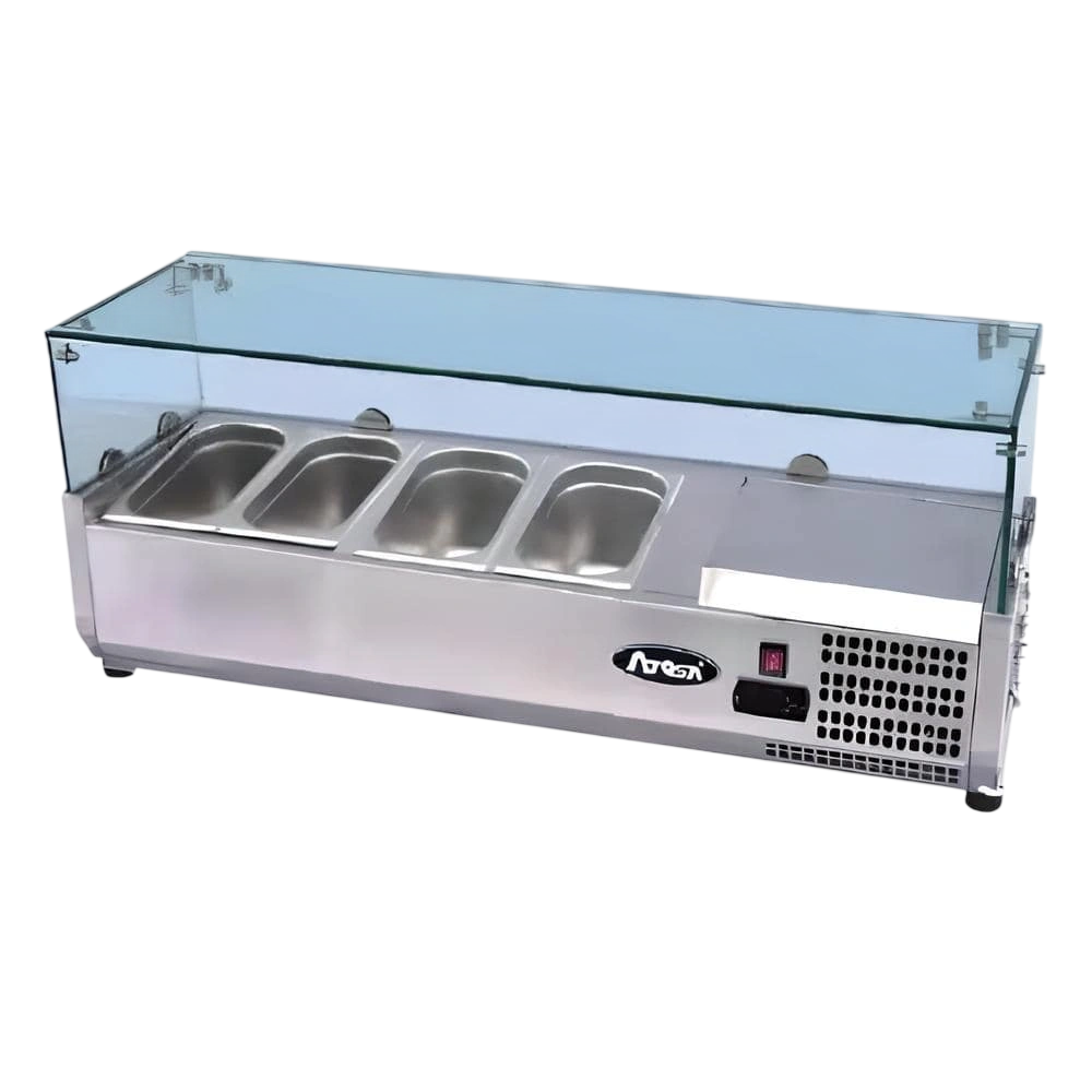 ESL3880 Countertop Salad Bar – Space-Saving Design, Hygienic Food Prep commercial kitchen equipment