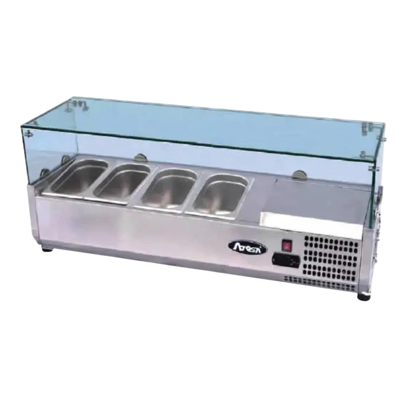 Atosa ESL3881 Countertop Salad Bar – 1205mm GN-Compatible commercial kitchen equipment
