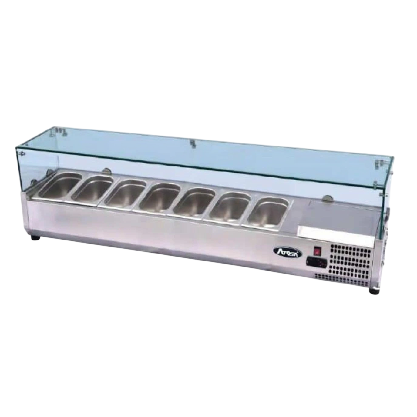 Atosa ESL3886 Countertop Salad Bar – 1605mm, 7 GN Pans commercial kitchen equipment