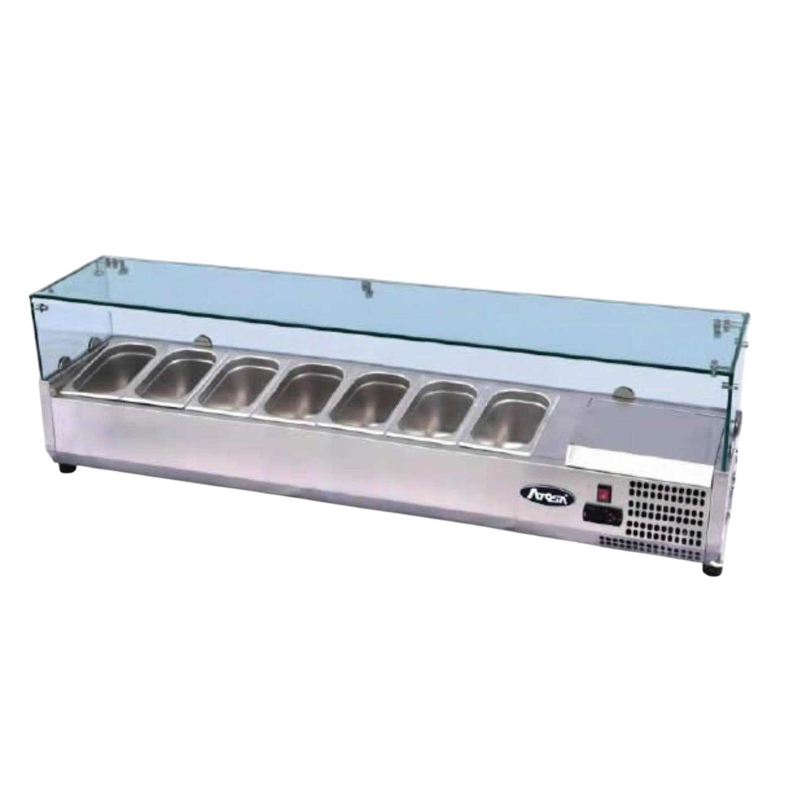 Atosa ESL3888 Countertop Salad Bar – 1805mm GN-Compatible commercial kitchen equipment