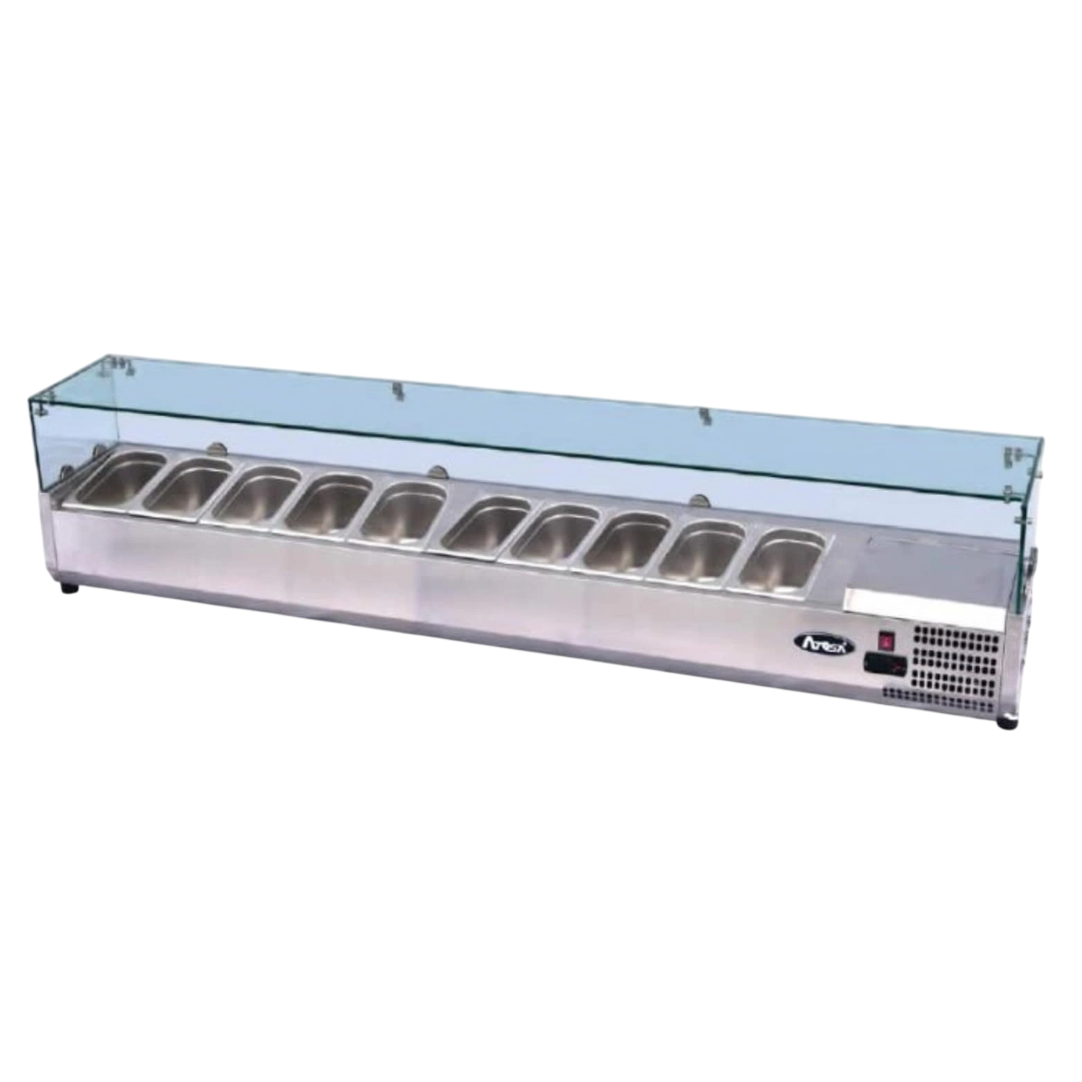 Atosa ESL3889 Countertop Salad Bar – 2005mm GN-Compatible commercial kitchen equipment