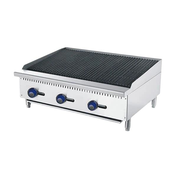 CookRite ATCB-36-NG Char Rock Broiler – 910 mm Commercial Gas Grill commercial kitchen equipment